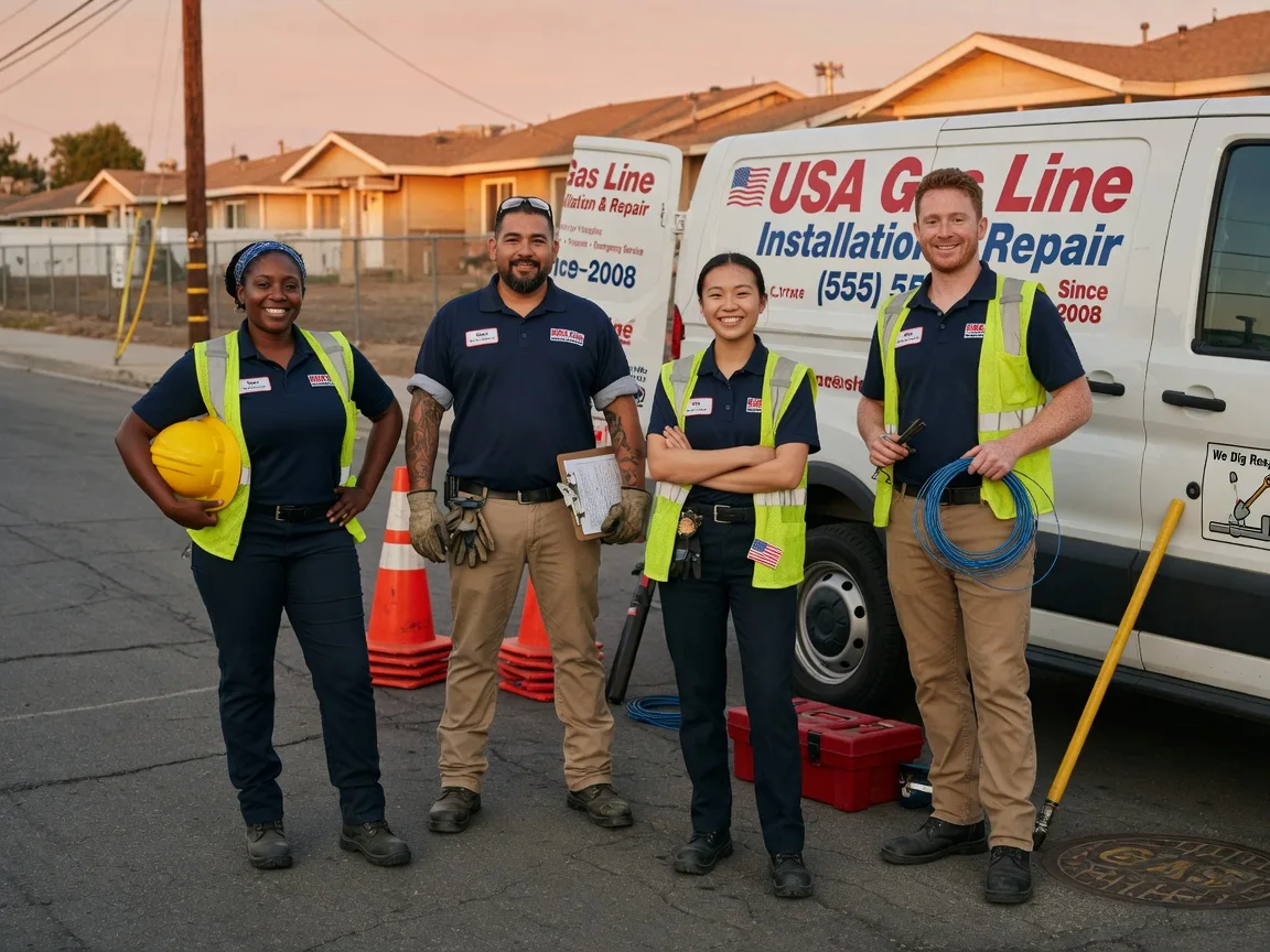 Gas Line Installation company in White, SD